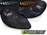 Faruri DAYTIME MATT BLACK pentru PORSCHE BOXSTER 96-04 /911 996 - LPPO11