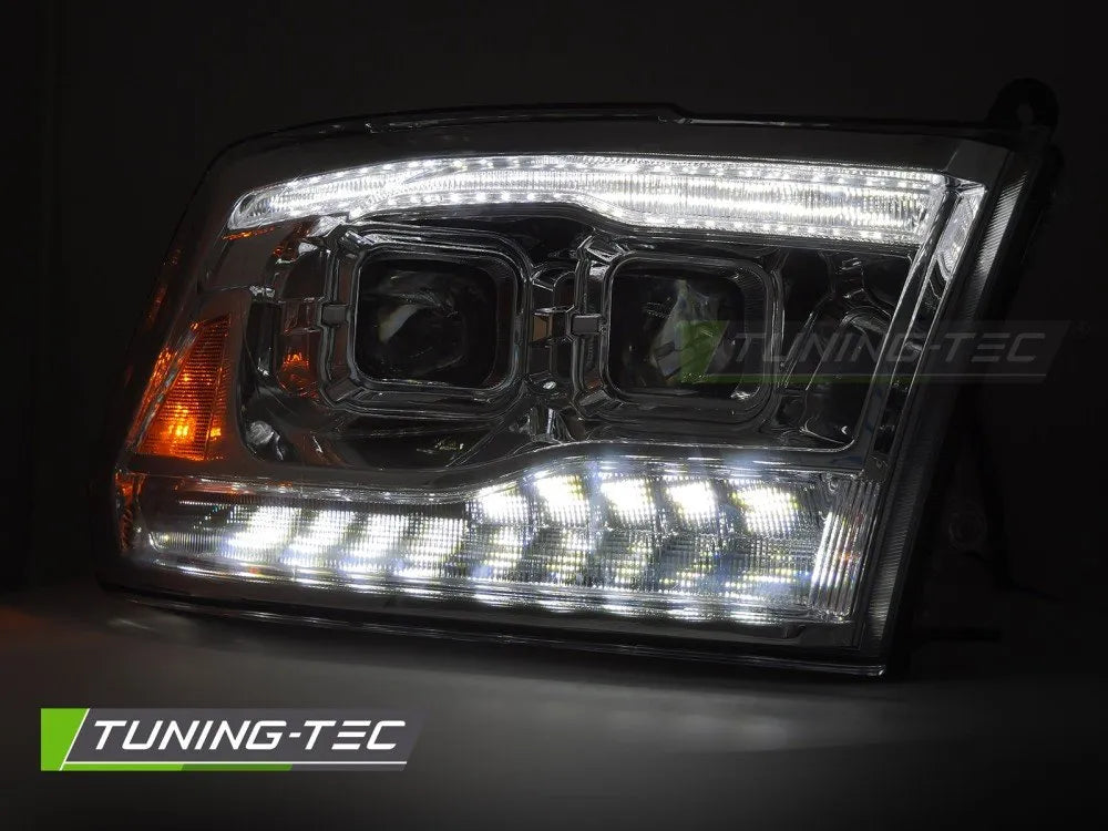 Faruri DOUBLE CHROME pentru DODGE RAM 09-18 - LPDO40