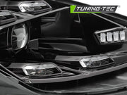 Faruri DRL BLACK LED pentru PORSCHE CAYENNE 10-15 - LPPO13