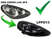 Faruri DRL BLACK LED pentru PORSCHE CAYENNE 10-15 - LPPO13