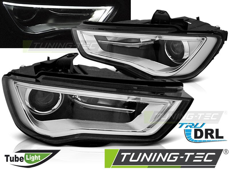 Faruri DRL BLACK Tuning-Tec pentru AUDI A3 8V 12-16 - LPAUE7
