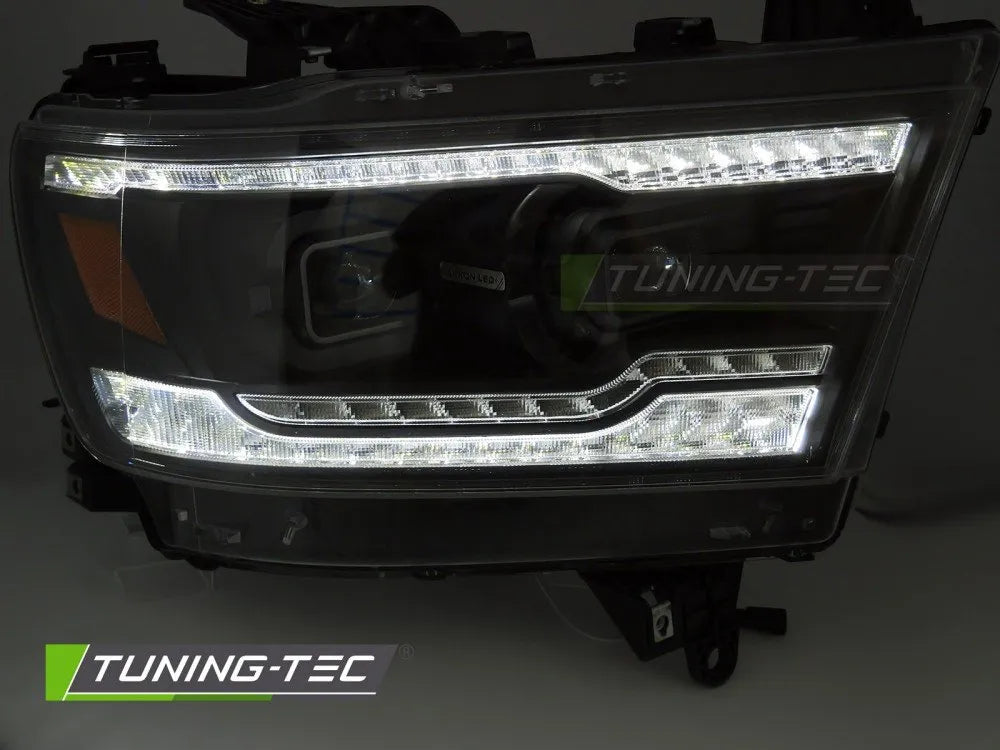 Faruri FULL LED BLACK pentru DODGE RAM 19-22 - LPDO47