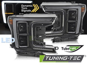 Faruri FULL LED BLACK pentru FORD F150 MK13 17-20 - LPFOB8