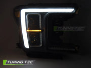Faruri FULL LED BLACK pentru FORD F150 MK13 17-20 - LPFOB8