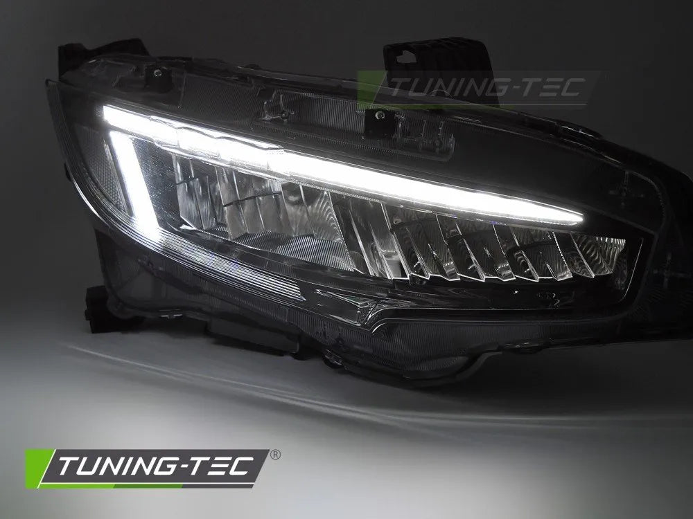 Faruri FULL LED BLACK pentru HONDA CIVIC X 16-21 - LPHO36