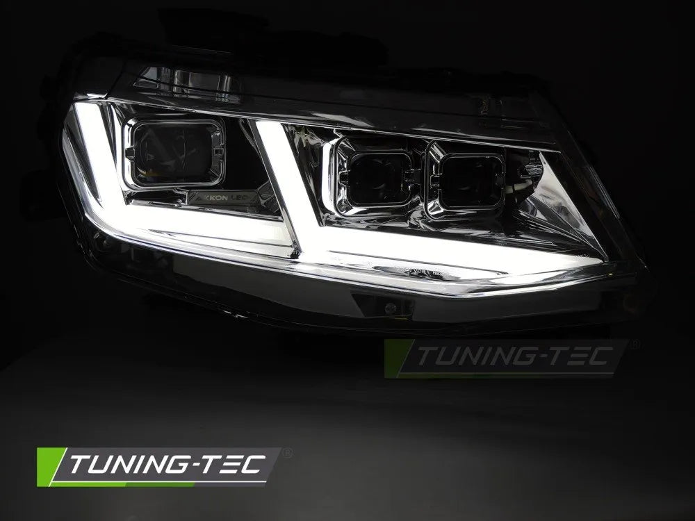 Faruri FULL LED CHROME pentru CHEVROLET CAMARO 16-18 - LPCT22