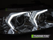 Faruri FULL LED CROM pentru BMW E90/E91 05-08 - LPBMP9