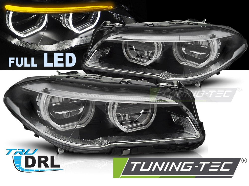 Faruri FULL LED DRL pentru BMW F10 / F11 10-13 - LPBMS9