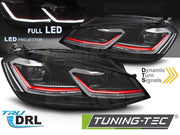 Faruri FULL LED RED LINE DRL pentru VW GOLF 7 11.12-17 - LPVWZ0