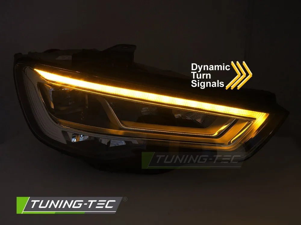 Faruri FULL LED SEQ DRL pentru AUDI A3 8V 12-16 - LPAUH2