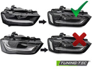 Faruri FULL LED SEQ DRL pentru AUDI A4 B8 12-15 - LPAUH3