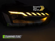 Faruri FULL LED SEQ DRL pentru AUDI A4 B8 12-15 - LPAUH4