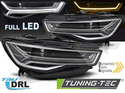 Faruri FULL LED SEQ DRL pentru AUDI A6 C7 14-18 - LPAUH5