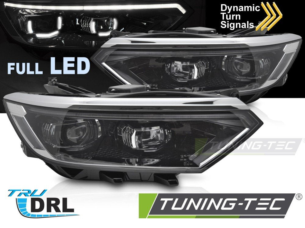 Faruri FULL LED SEQ DRL pentru VW PASSAT B8 14-19 - LPVX14