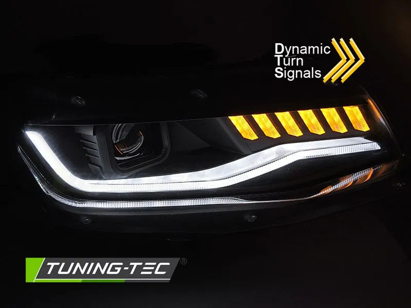 Faruri HID SEQ BLACK pentru CHEVROLET CAMARO 16-18 - LPCT14