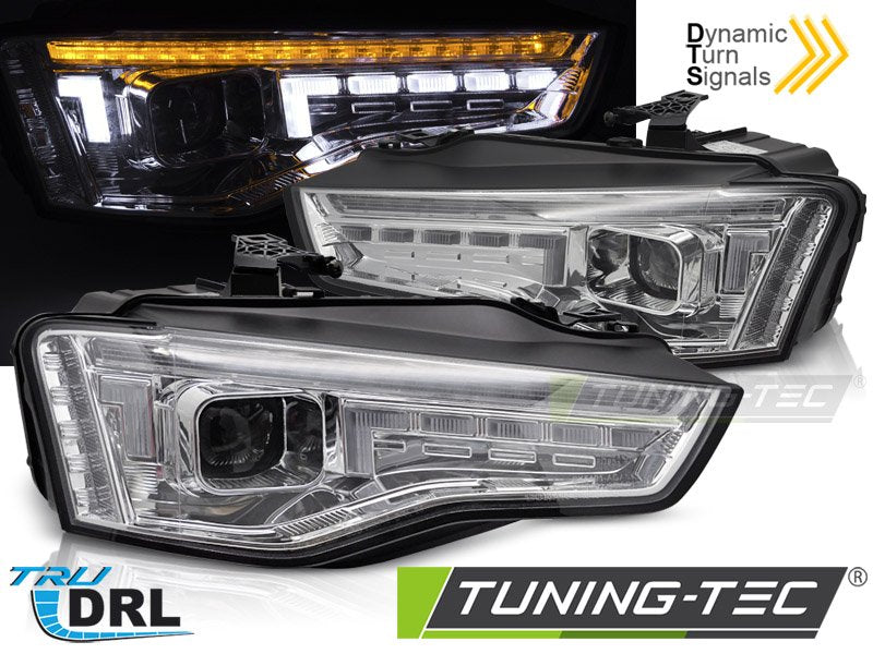 Faruri Halogene LED CROM SEQ pentru AUDI A5 11-16 - LPAUG7