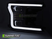 Faruri LED BLACK DRL pentru FORD F150 MK13 17-20 - LPFOA0