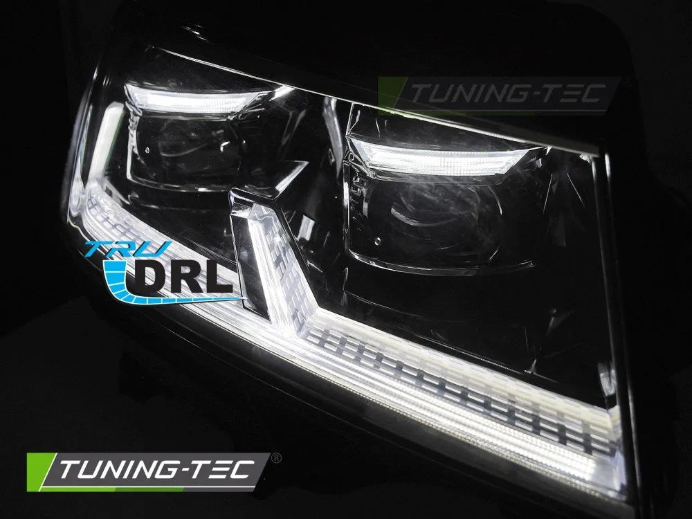 Faruri LED BLACK DRL pentru VW T6.1 20-24 - LPVWX9
