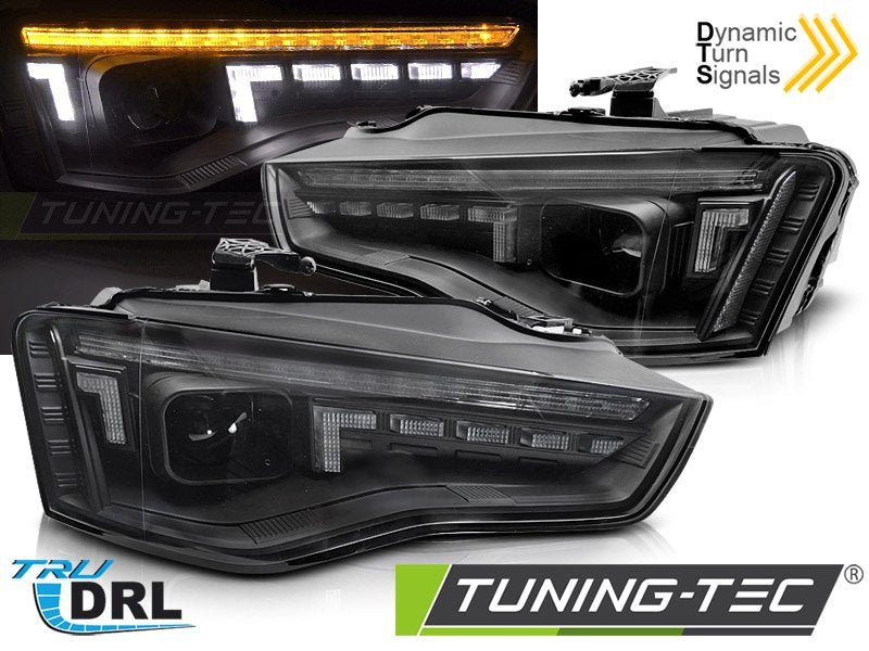 Faruri LED BLACK SEQ pentru AUDI A5 11-16 - LPAUG8