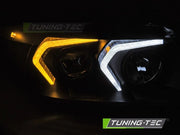 Faruri LED BLACK pentru BMW E90/E91 05-08 - LPBMP4