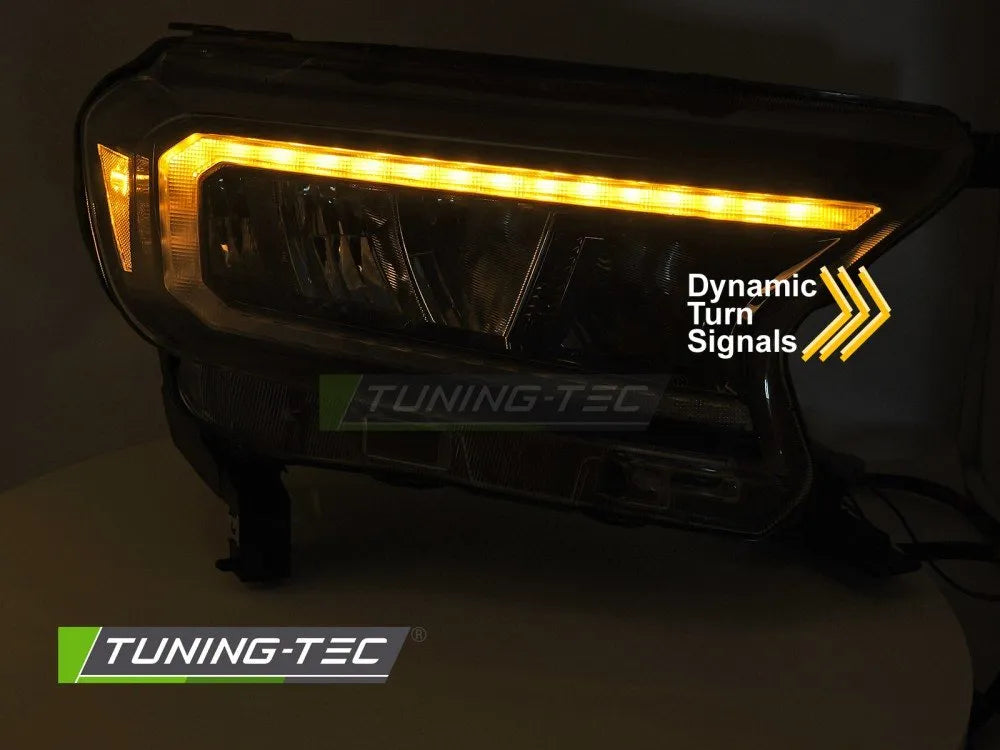 Faruri LED BLACK pentru FORD RANGER V 16-22 - LPFO93