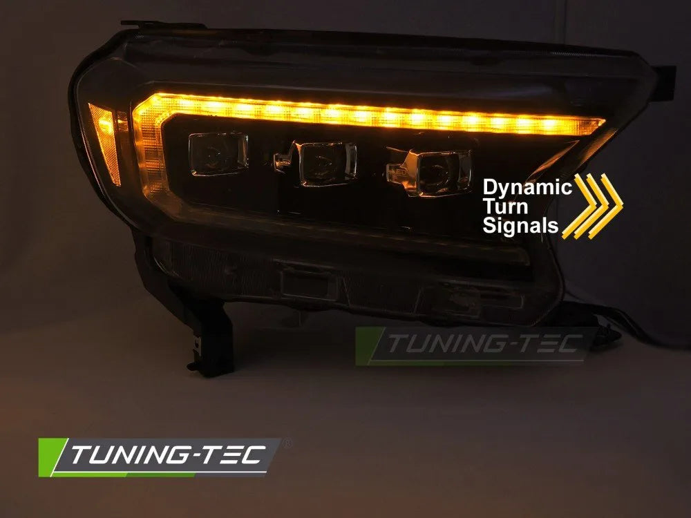 Faruri LED BLACK pentru FORD RANGER V 16-22 - LPFO94