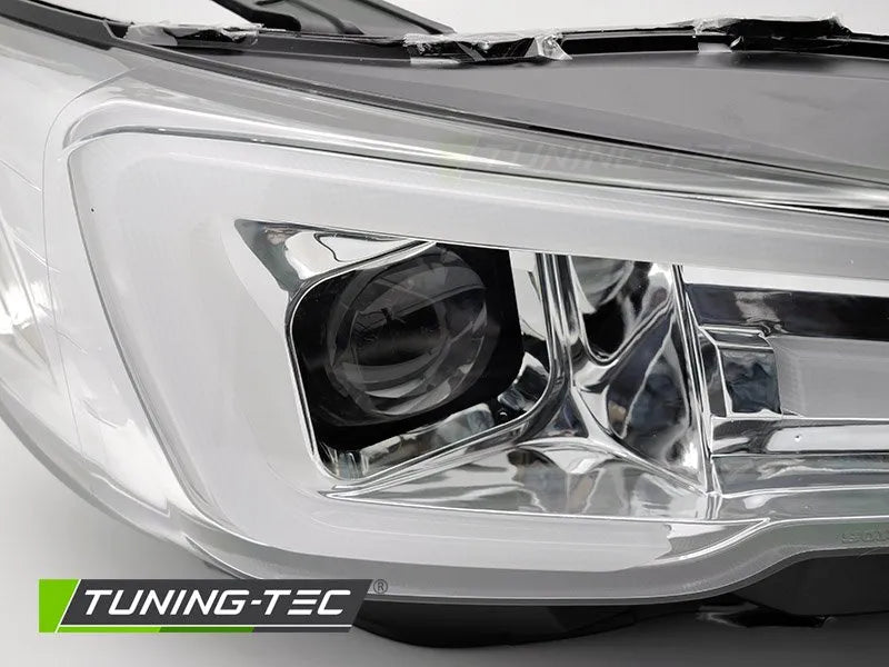 Faruri LED CHROME DRL pentru SUBARU WRX 14-22 - LPSU15