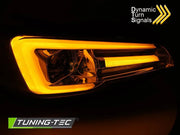 Faruri LED CHROME DRL pentru SUBARU WRX 14-22 - LPSU15