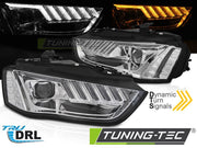 Faruri LED CHROME XENON pentru AUDI A4 B8 12-15 - LPAUF7