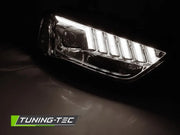Faruri LED CHROME XENON pentru AUDI A4 B8 12-15 - LPAUF7