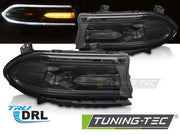 Faruri LED NEGRU pentru DODGE CHARGER 14-23 - LPDO33