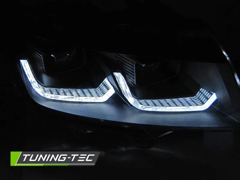 Faruri LED SEQ DRL NEGRU pentru VW T6.1 20- - LPVWU9