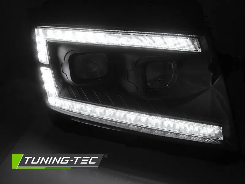 Faruri LED TUBE LIGHT BLACK DRL SEQ pentru VW CRAFTER II 2017- - LPVWV9