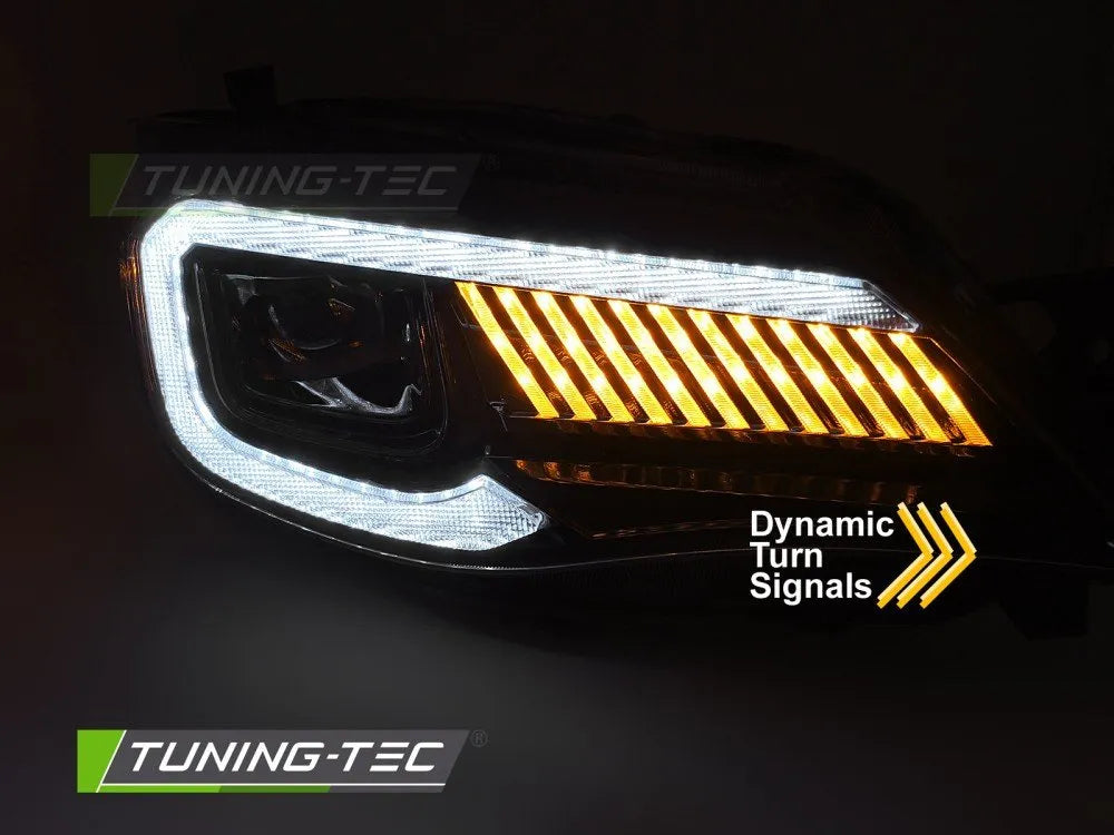 Faruri LED TUBE LIGHT BLACK pentru SUBARU WRX 08-14 - LPSU22
