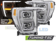 Faruri LED TUBE LIGHT CHROME pentru FORD F150 MK14 20-23 - LPFOC1