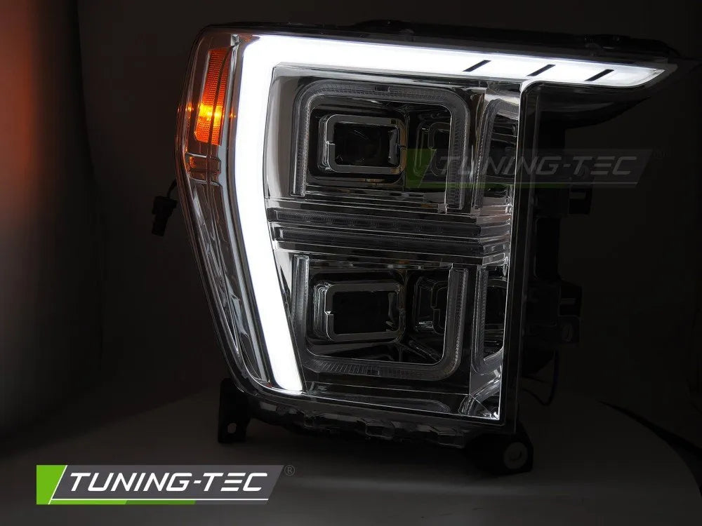 Faruri LED TUBE LIGHT CHROME pentru FORD F150 MK14 20-23 - LPFOC1