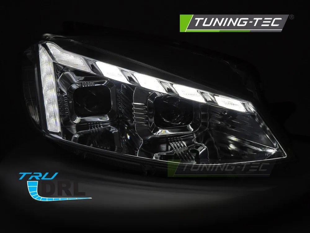 Faruri LIGHT SEQ CHROME pentru VW GOLF 7 17-19 - LPVWX4
