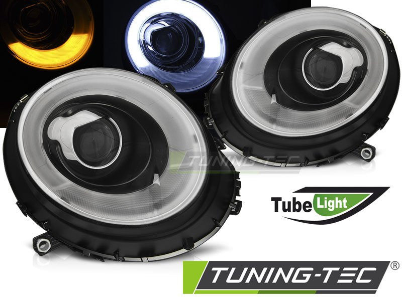 Faruri Mini Cooper 06-14 Tub led Negru Tuning-Tec - LPMC13