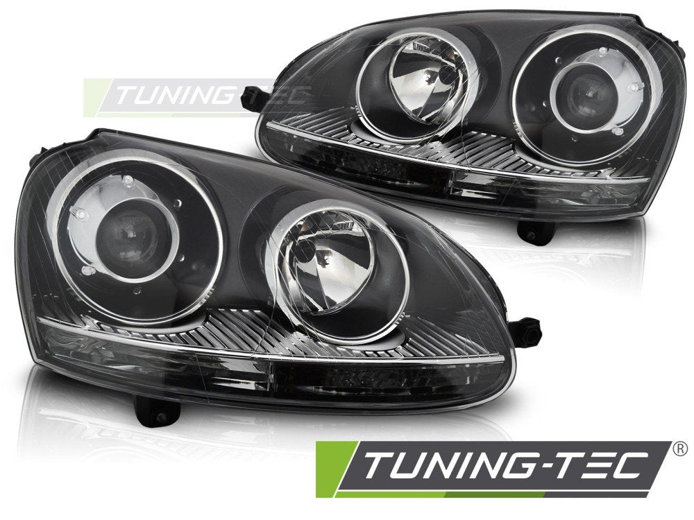 Faruri Negru pentru VW GOLF V 03-09 - LPVWZ4