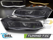 Faruri SILVER LED SEQ DRL pentru VW POLO 2G 17-21 - LPVX18