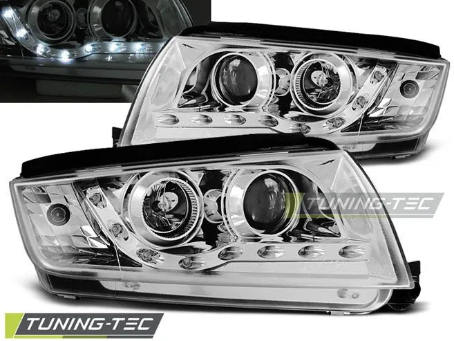 Faruri Skoda Fabia 12.99-08 Daylight Chrome Tuning-Tec - LPSK05