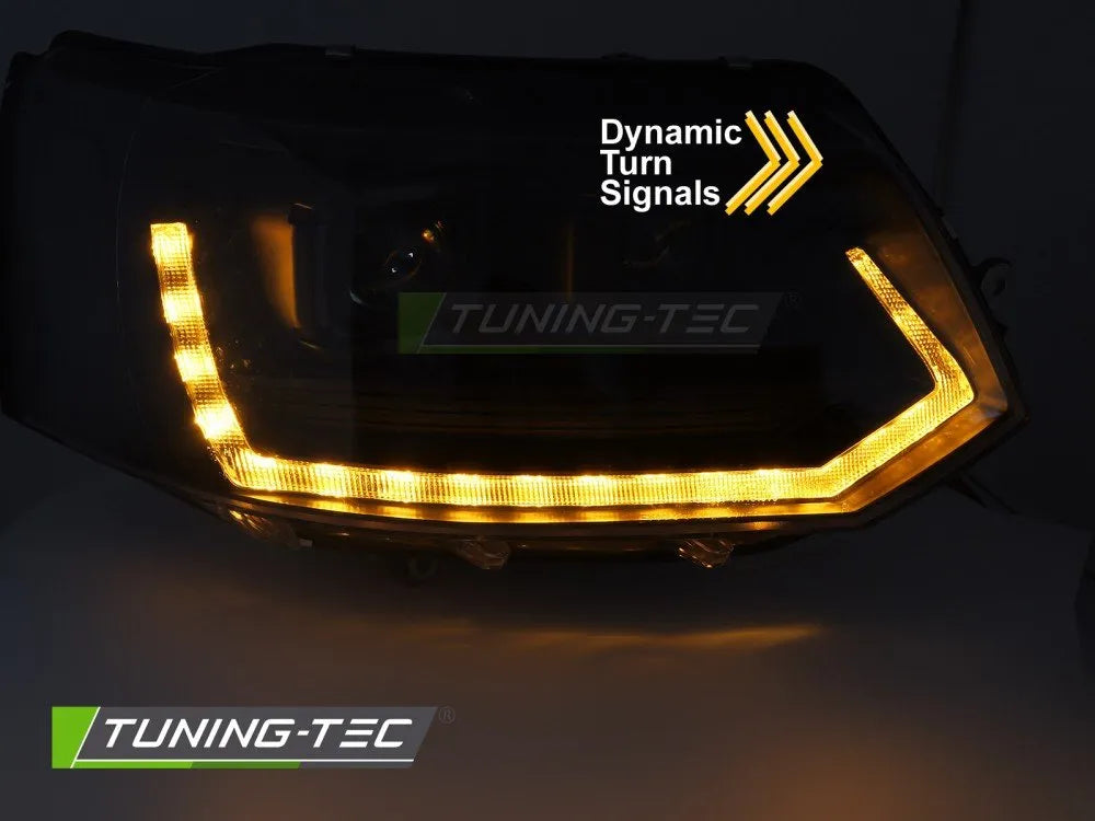 Faruri T6 LOOK FULL LED SEQ DRL pentru VW T5 10-15 - LPVWY8