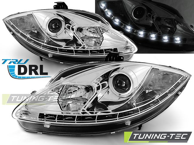 Faruri TRU DRL pentru SEAT LEON ALTEA 09-13 Tuning-Tec - LPSE25