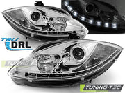 Faruri TRU DRL pentru SEAT LEON ALTEA 09-13 Tuning-Tec - LPSE25