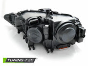 Faruri TRUE DRL BLACK Tuning-Tec pentru AUDI A4 B8 12-15 - LPAUE6