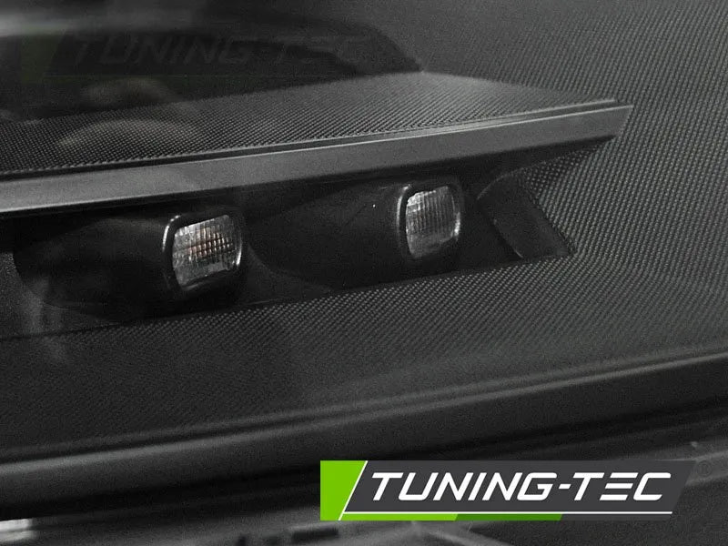 Faruri TRUE DRL BLACK Tuning-Tec pentru VW T5 2010-15 - LPVW49