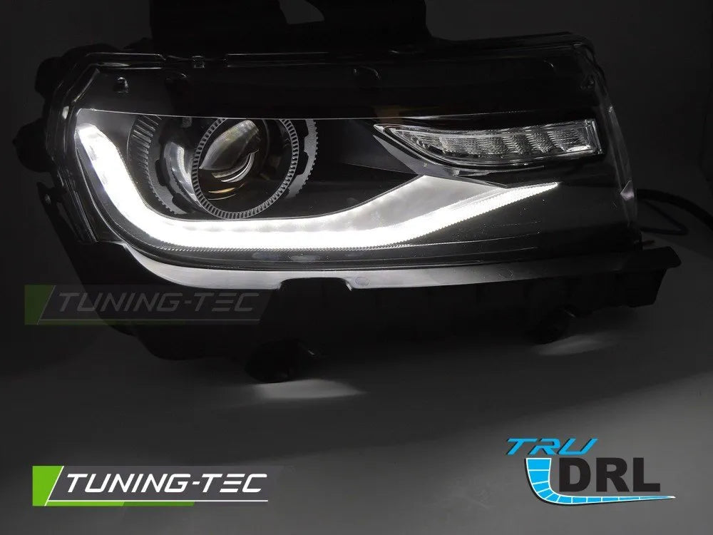Faruri TUBE LED BLACK pentru CHEVROLET CAMARO 13-15 - LPCT15
