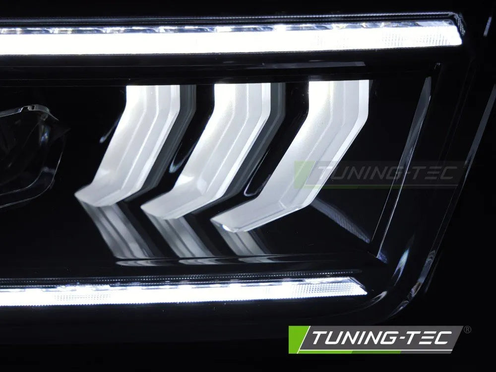 Faruri TUBE LED BLACK pentru FORD MUSTANG 04-09 - LPFO99