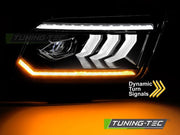 Faruri TUBE LED BLACK pentru FORD MUSTANG 04-09 - LPFO99