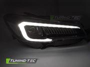 Faruri TUBE LED BLACK pentru SUBARU WRX 14-22 - LPSU24
